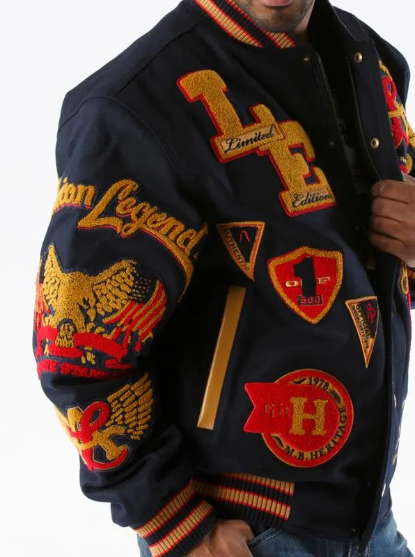 Pelle Pelle American Legend Black Varsity Jacket view 2