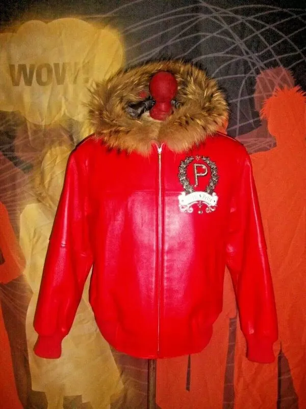 Pelle Pelle Fur Trim Bomber Jacket view 2