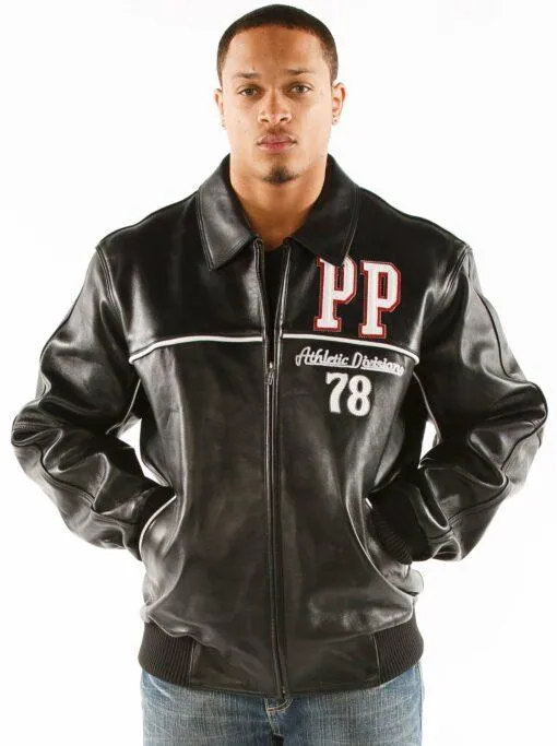 Pelle Pelle Athletic Division Black Jacket view 2
