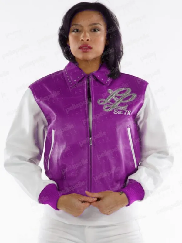 Pelle Pelle Womens Notorious Pink Jacket view 2
