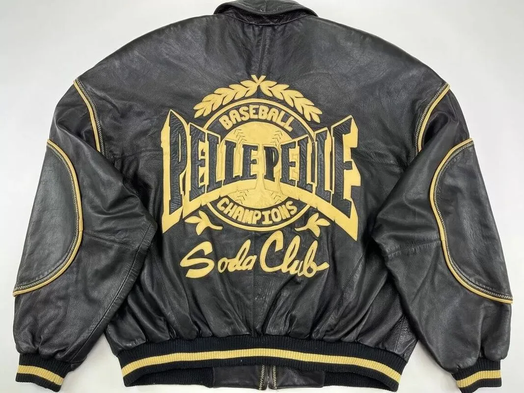 Bold Pelle Pelle Baseball Champion Soda Club Jacket