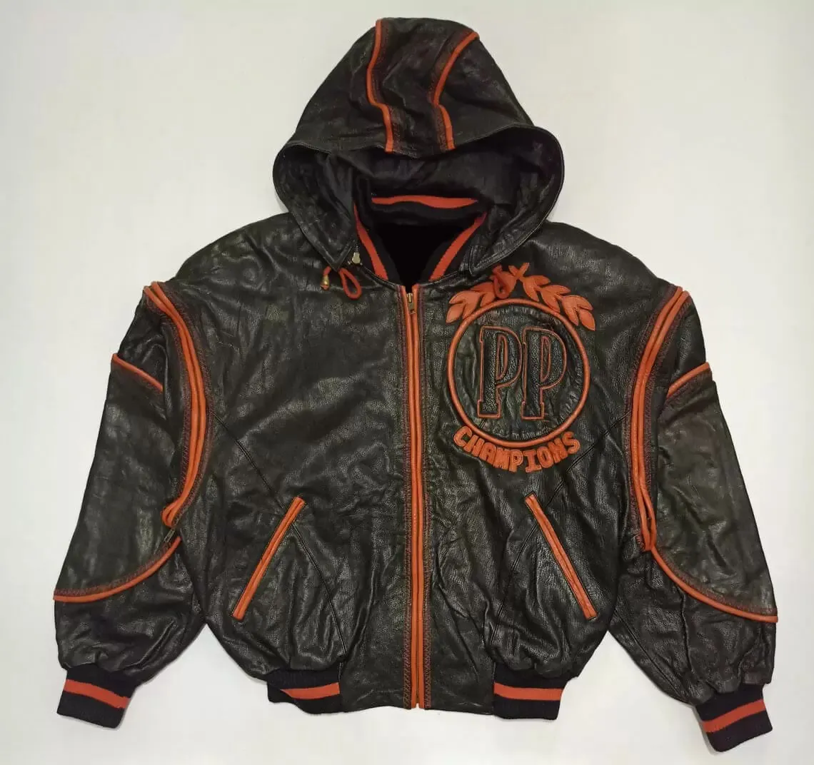 Epic Pelle Pelle Baseball Soda Club Leather Jacket view 2