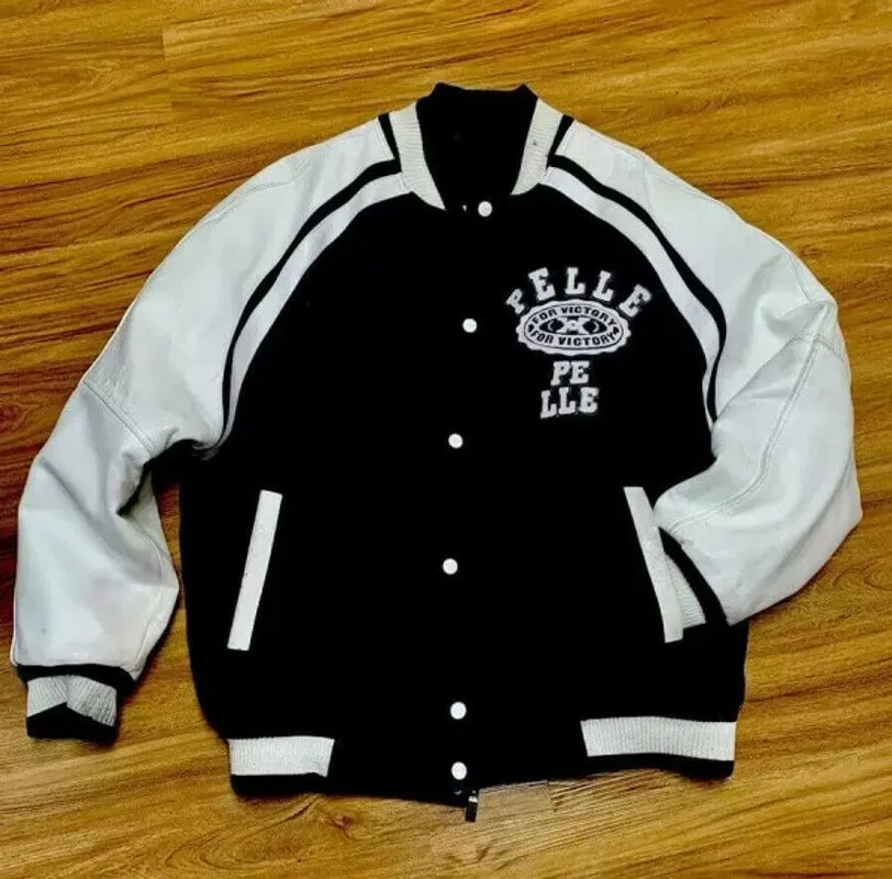 Great Pelle Pelle Wool Varsity Jacket view 2