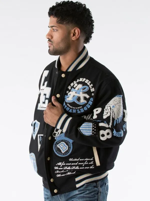 Pelle Pelle Black Limited Edition Varsity Jacket view 2