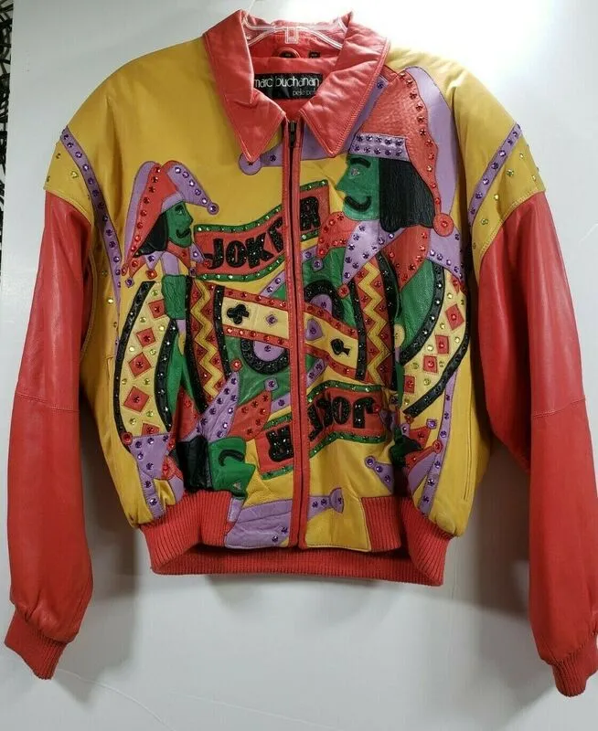 Pelle Pelle Joker Leather Jacket | Rhinstone Jacket view 2