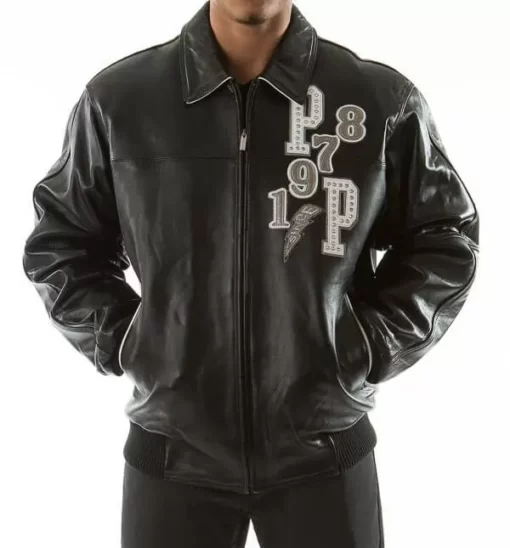 Pelle Pelle Black Come Out Fighting Tiger Jacket view 2