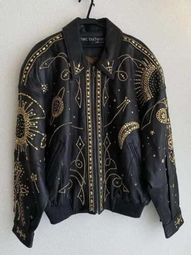 Studs Blouson Marc Buchanan Leather Jacket Pelle Pelle Store view 2