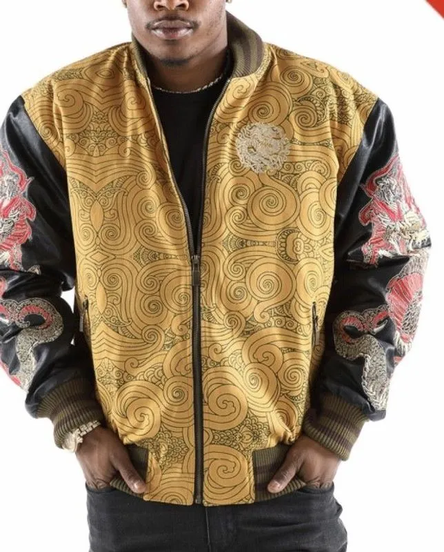 Original Pelle Pelle Dragon Heart Wheat Jacket view 2