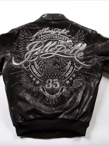 35th Anniversary Black Leather Jacket
