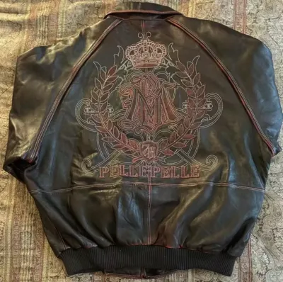 Pelle Pelle Black Marc Buchanan Leather Jacket