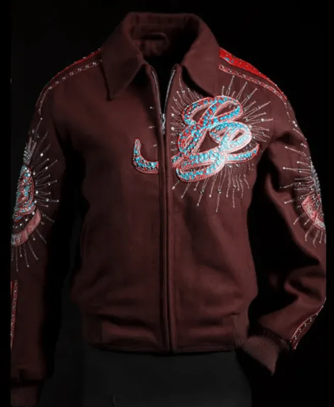 Pelle Pelle 35th Anniversary Maroon Wool Jacket