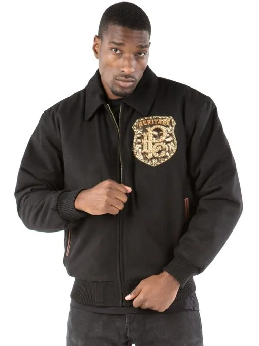 Exclusive Pelle Pelle All Or Nothing Black Brown Jacket view 2