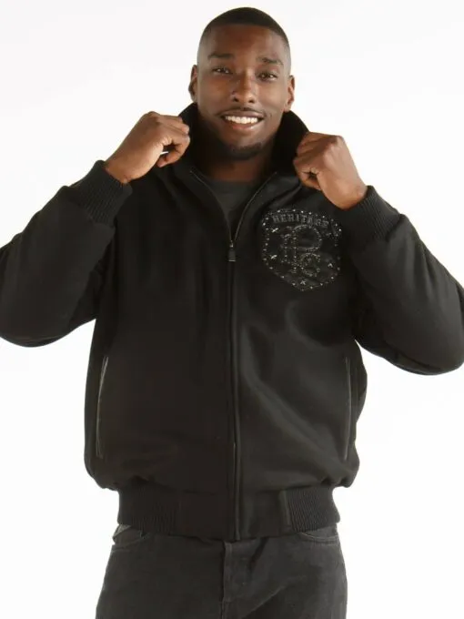 Bold Pelle Pelle All Or Nothing Black Wool Jacket view 2