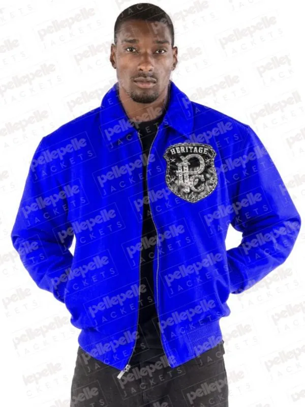 Pelle Pelle All or Nothing Blue Jacket view 2