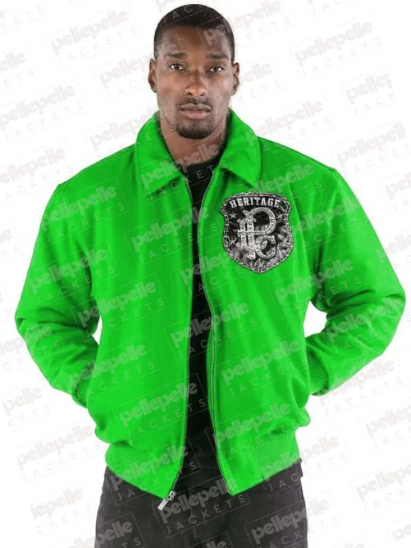 Pelle Pelle All or Nothing Green Jacket view 2