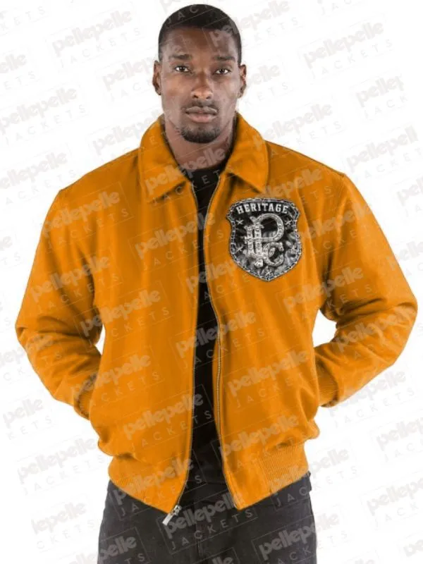 Pelle Pelle All or Nothing Mustard Jacket view 2