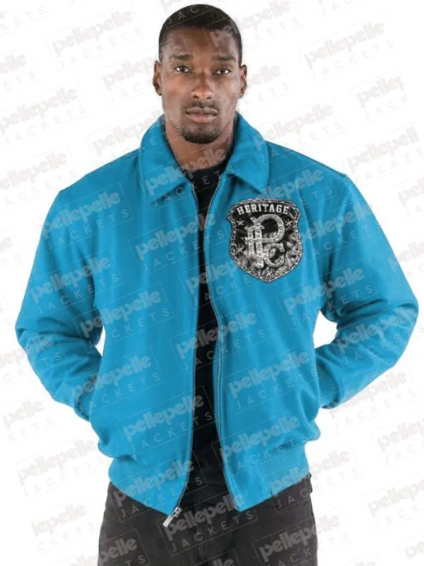 Pelle Pelle All or Nothing Turquoise Jacket view 2