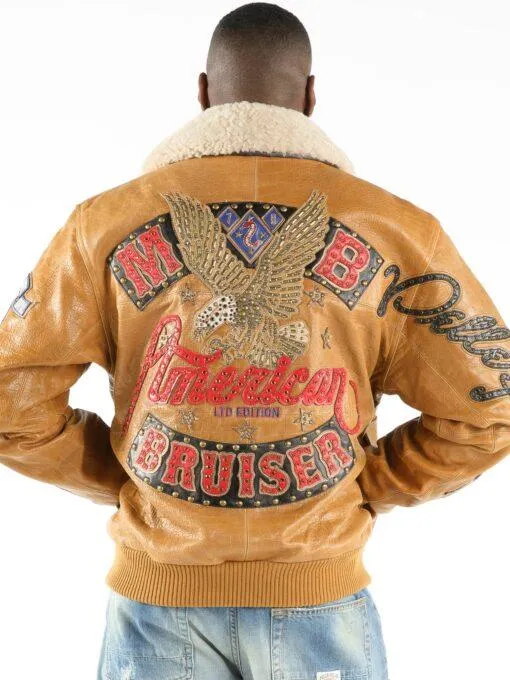Pelle Pelle American Bruiser Mustard Jacket | Pelle Pelle