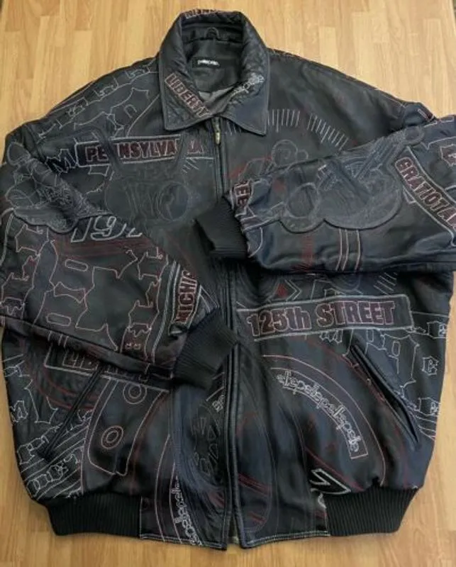 Authentic Pelle Pelle Biker Liberty Leather Jacket view 2