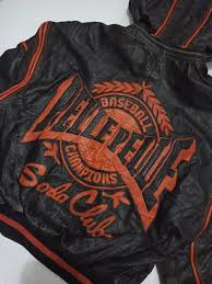 Epic Pelle Pelle Baseball Soda Club Leather Jacket view 3
