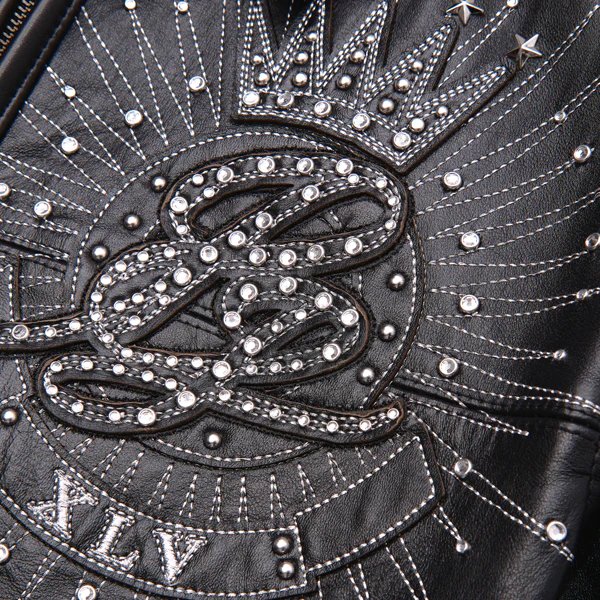 Pelle Pelle American Legend Plush Black Jacket | Pelle Pelle view 6