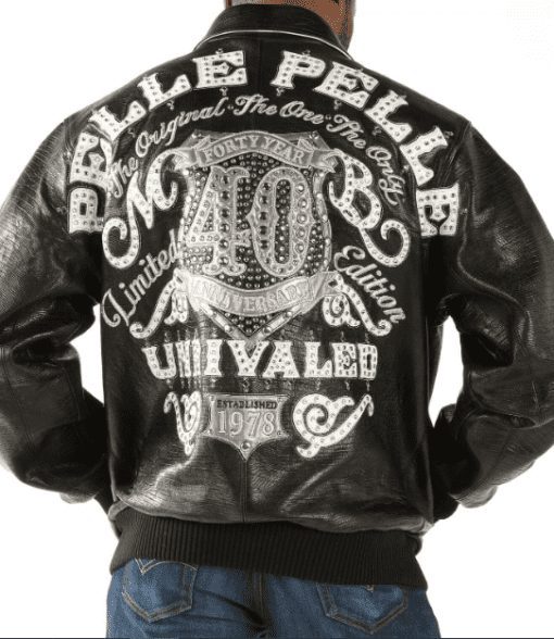 Pelle Pelle 40th Anniversary Black Jacket | Pelle Pelle Store view 2