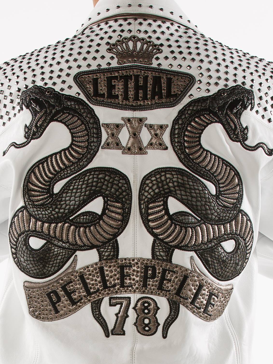 Pelle Pelle Lethal White Leather Jacket view 3