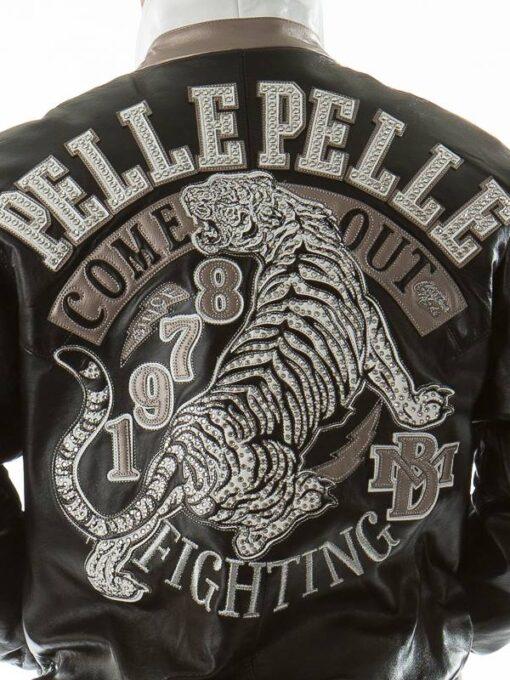 Pelle Pelle Come Out Fighting Black Jacket | Pelle Pelle view 3