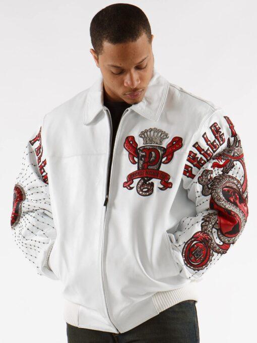 Pelle Pelle Independent Society White Jacket | Pelle Pelle view 5