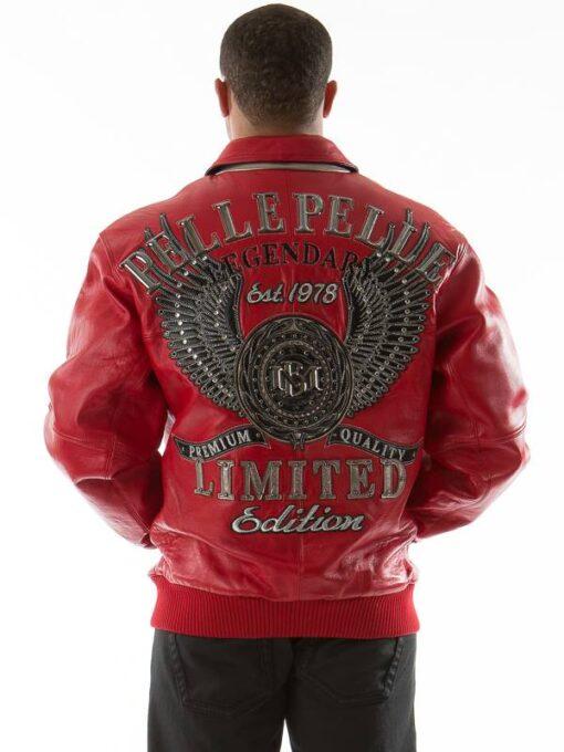 Pelle Pelle Red Leather Jacket | Pelle Pelle Store