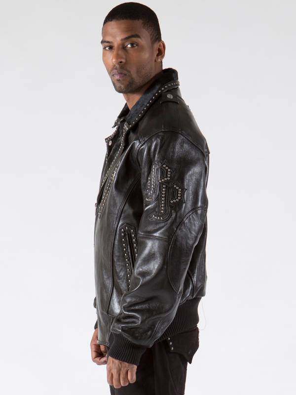 Pelle Pelle Biker Jacket Black Leather | Pelle Pelle Store view 3