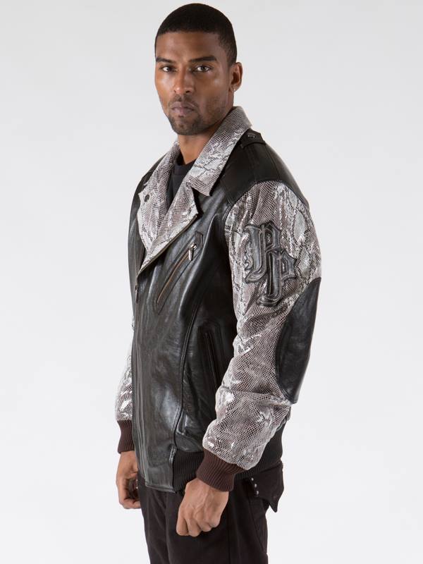 Pelle Pelle Varsity Biker Jacket | Pelle Pelle Store view 4