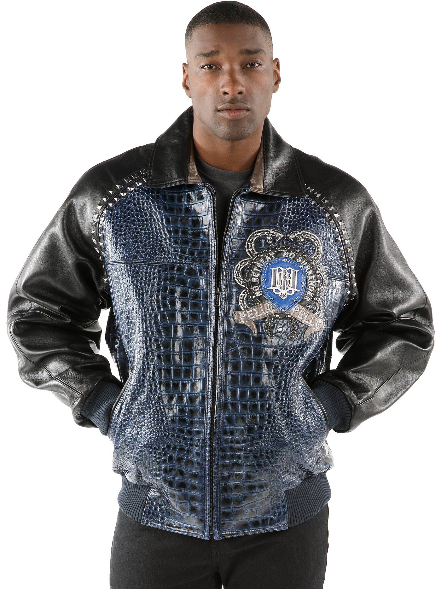 Pelle Pelle Never Surrender Leather Jacket | Pelle Pelle Store view 3