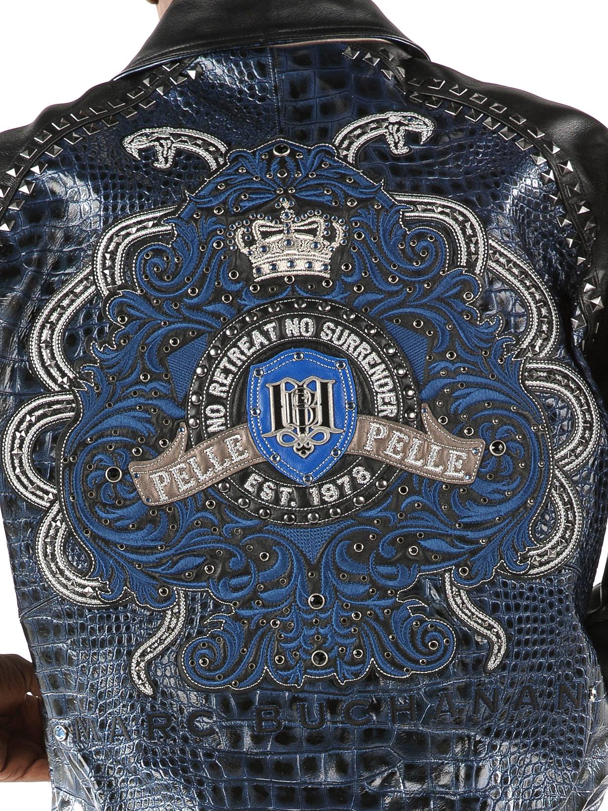 Pelle Pelle Never Surrender Leather Jacket | Pelle Pelle Store view 4