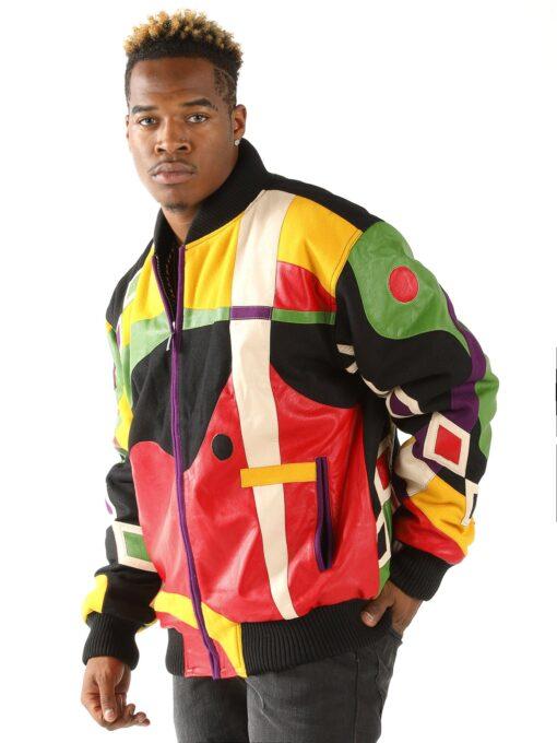 Pelle Pelle Bomber Multicolor Jacket view 3