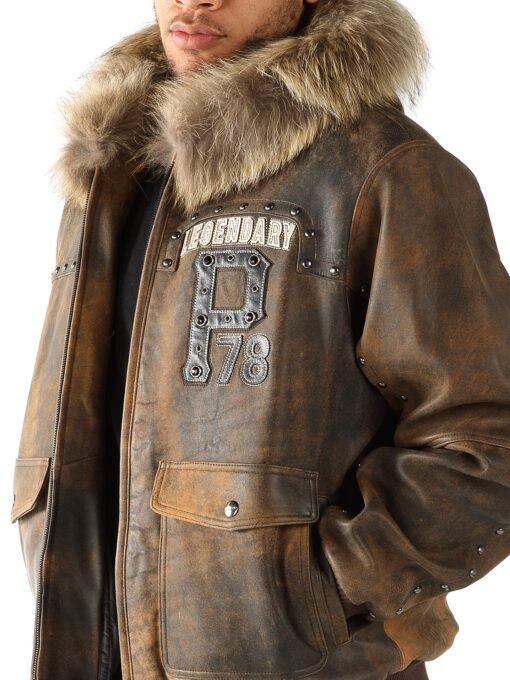 Pelle Pelle Forever Fearless Fur Hood Jacket view 2