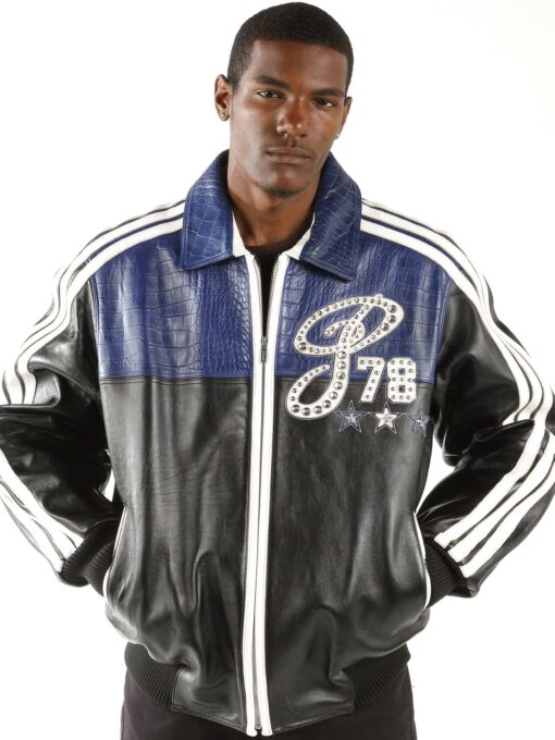 Pelle Pelle Legacy Blue And Black Jacket view 2