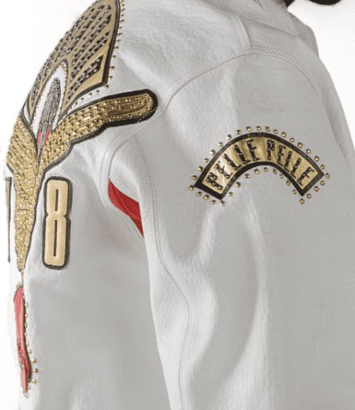 Pelle Pelle White World Tour Jacket view 3