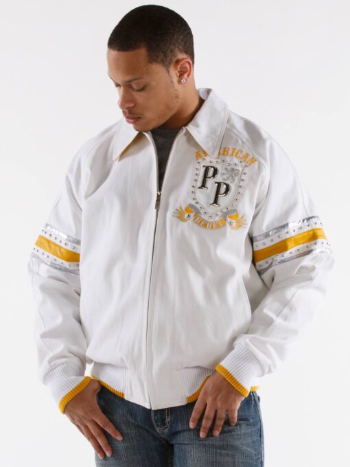 Pelle Pelle American Rebel White Jacket view 2
