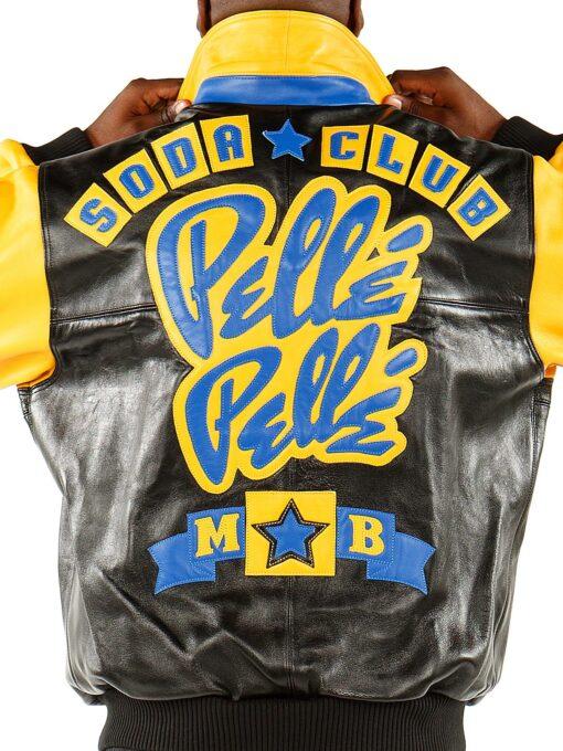 Pelle Pelle Yellow Soda Club Jacket | Pelle Pelle Store view 2