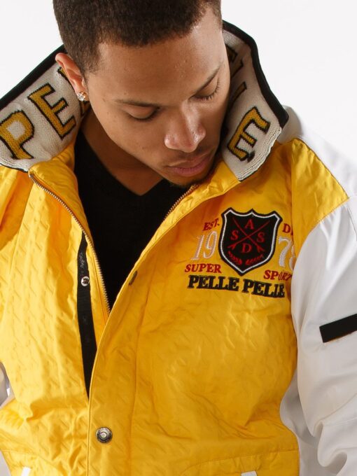 Pelle Pelle Yellow Sport Jacket view 4