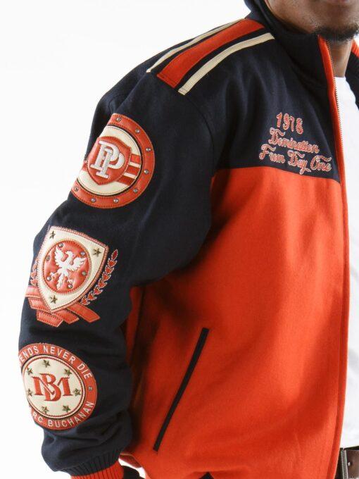 Pelle Pelle Revolution Orange Jacket view 4