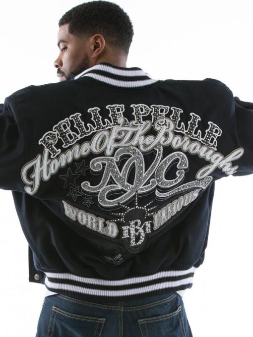 Pelle Pelle New York Tribute Blue Jacket view 2