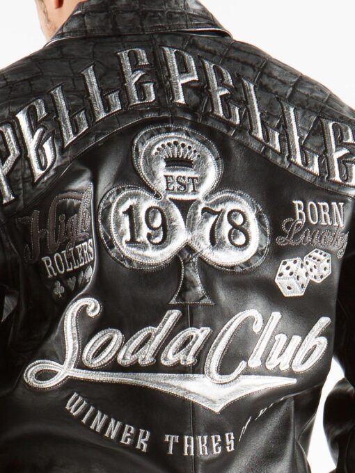 Pelle Pelle Soda Club Black Leather Jacket view 3