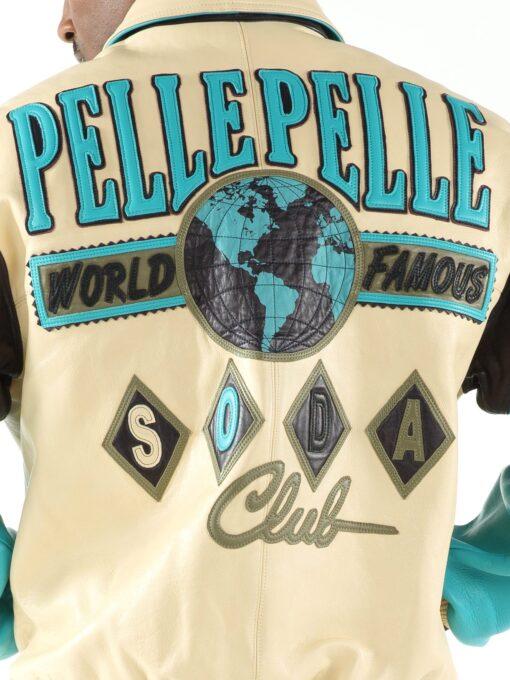 Pelle Pelle Famous Soda Club Blue Jacket view 3