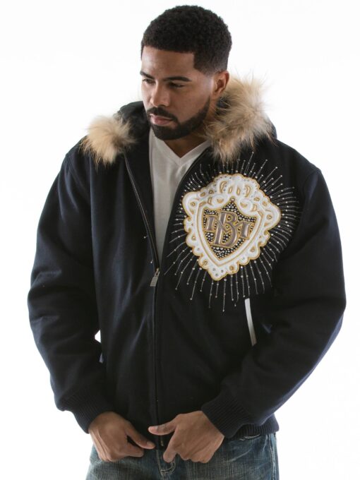 Pelle Pelle Platinum Diamonds Black Jacket view 2