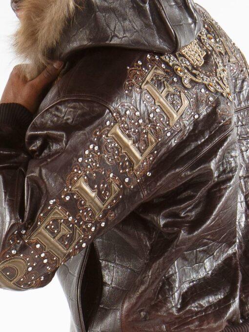 Pelle Pelle Shoulder Crest Leather Jacket view 4