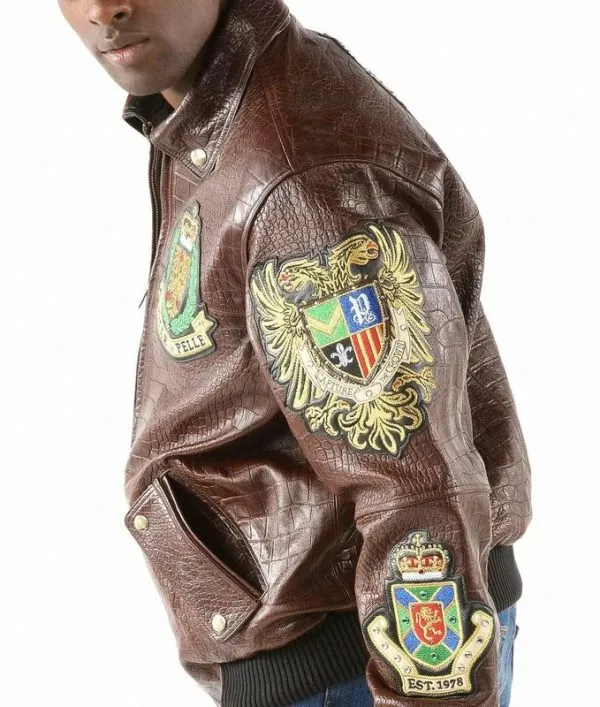Pelle Pelle 1978 Leather Brown Jacket view 2