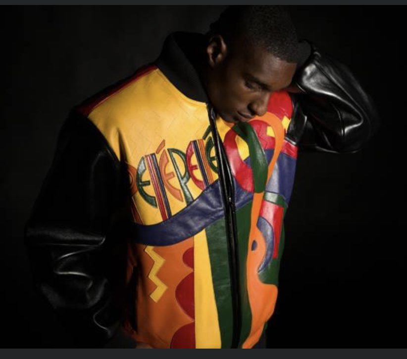 Pelle Pelle Picasso Plush Jacket | Yellow Black Orange view 2