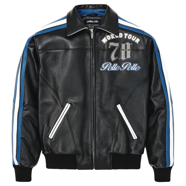 Pelle Pelle World Tour Black Plush Jacket view 2